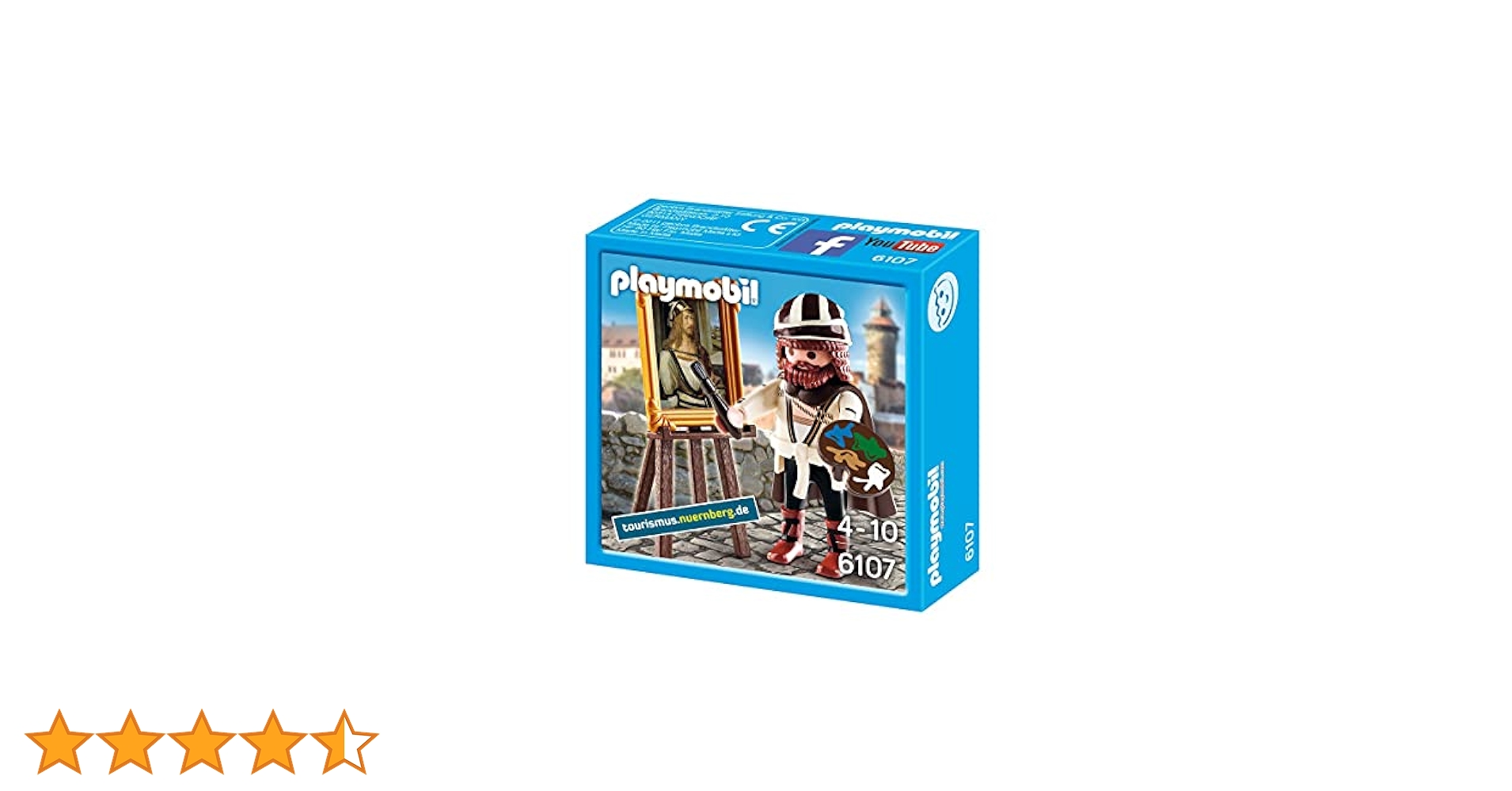 新品 PLAYMOBIL 6107 アルブレヒト・デューラー プレイモービル Amazon.co.jp: playmobil 6107 アルブレヒト・デューラー : おもちゃ